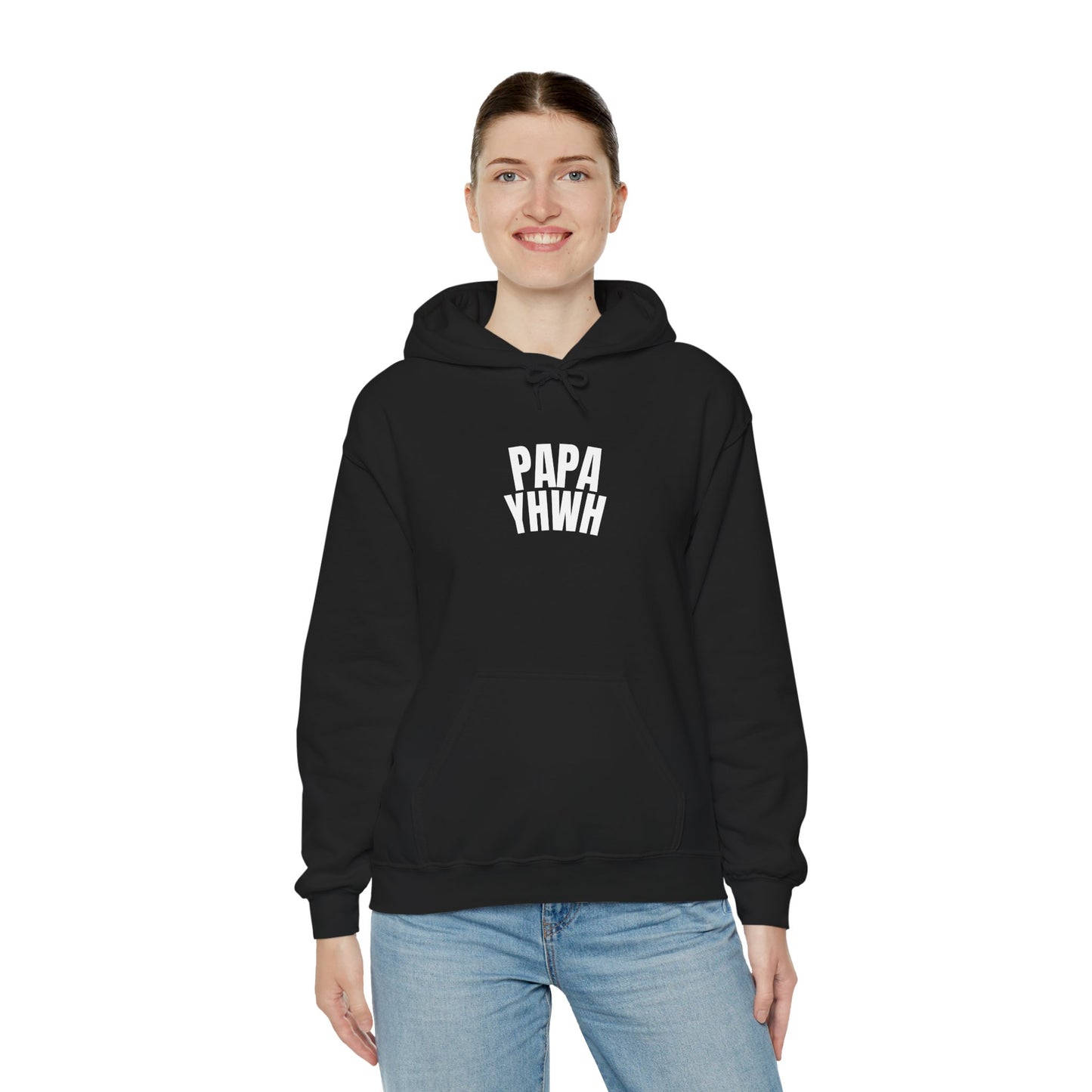 Papa YHWH Black Hoodie