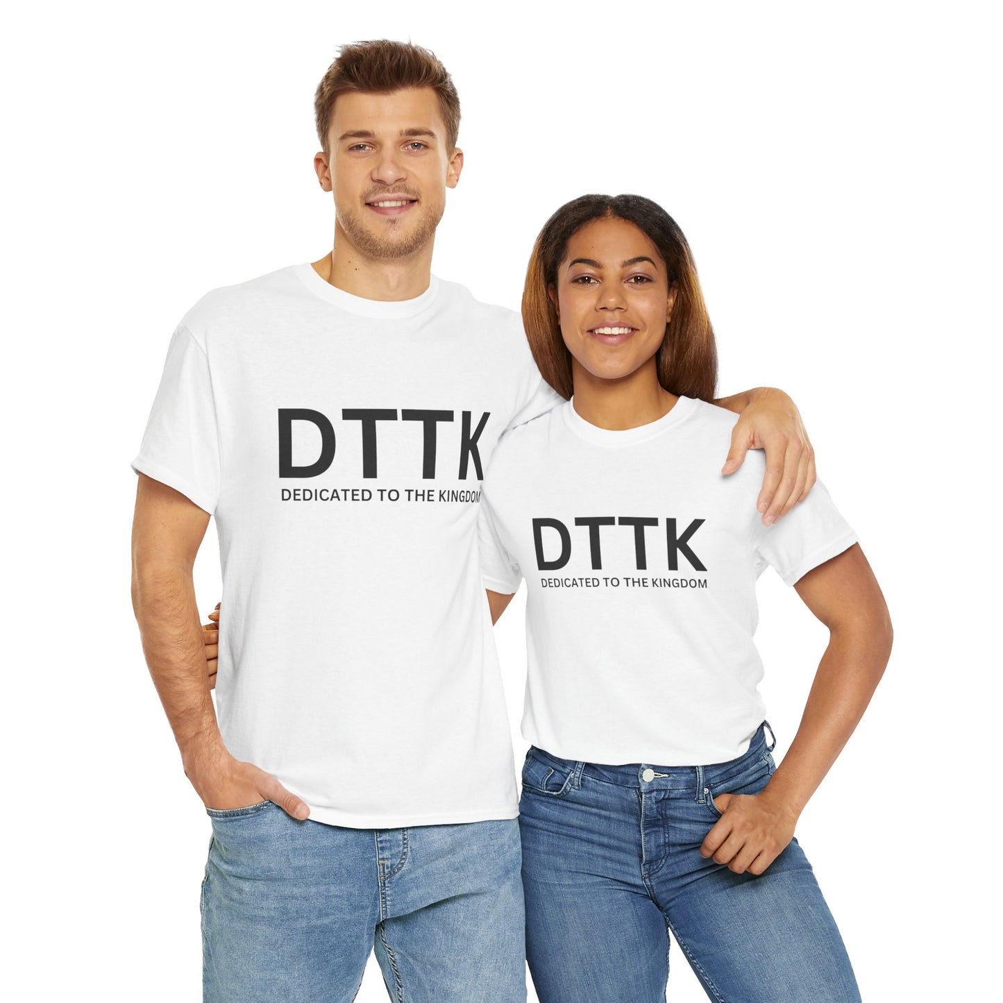 White DTTK (Dedicated to the Kingdom) Tee