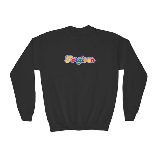 KIDS Forgiven (He's Already Forgiven You) Crewneck Sweatshirt