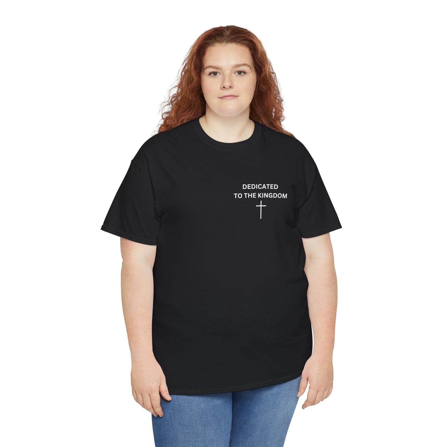 Dedicated to the Kingdom Small Print Tee (Black)