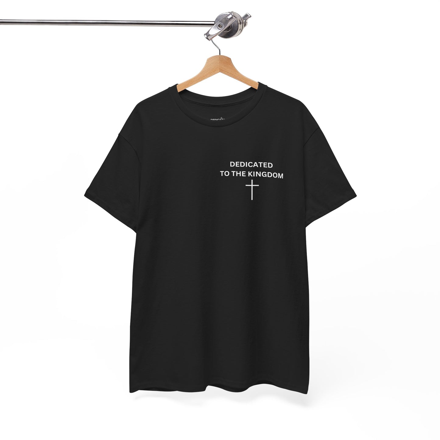 Dedicated to the Kingdom Small Print Tee (Black)