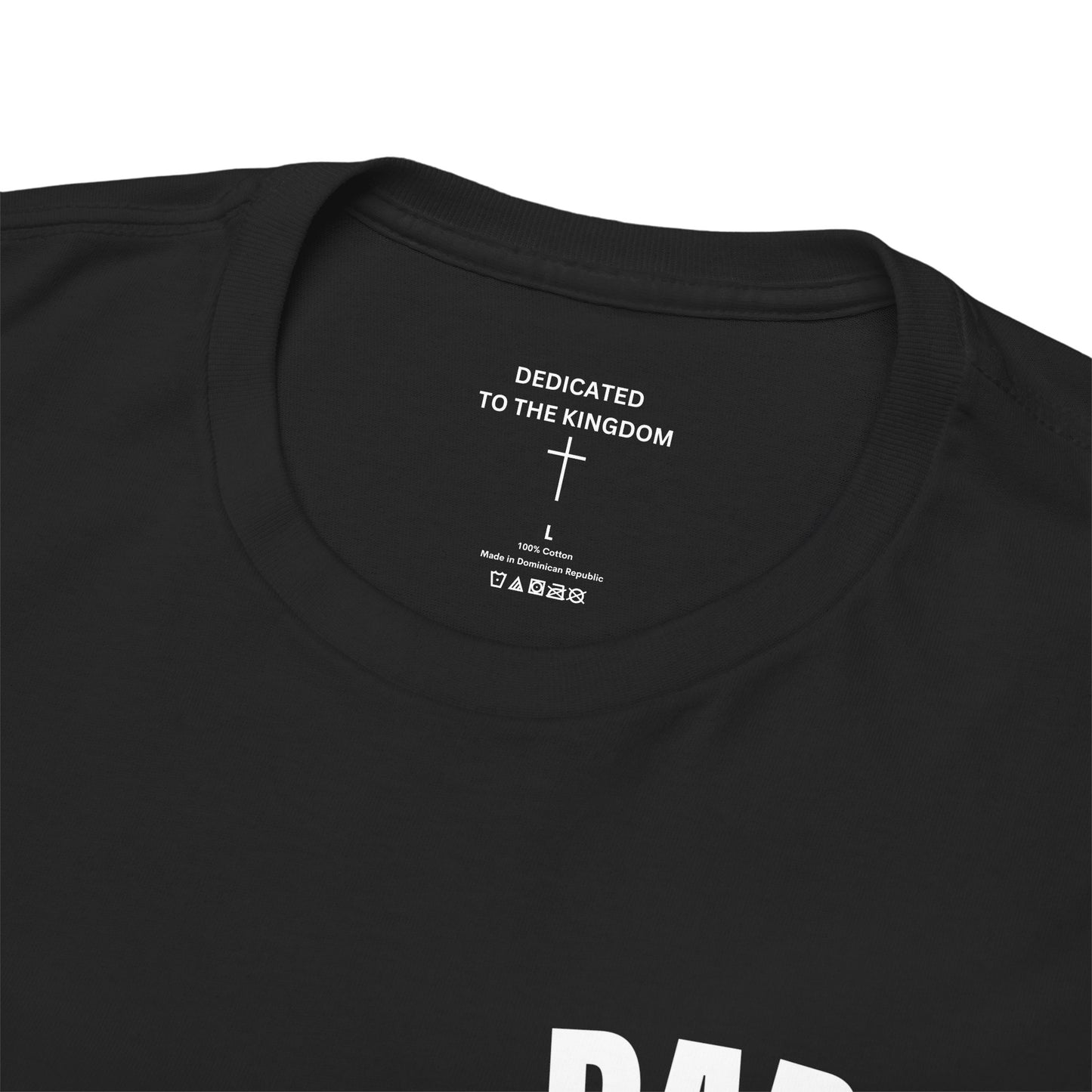 Papa YHWH Black Tee (Small Print)