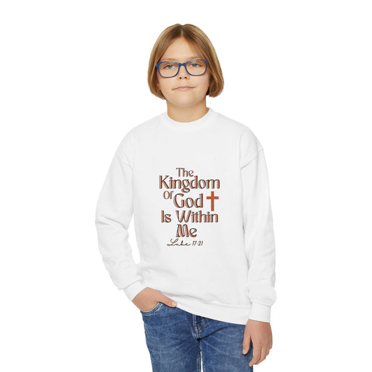 KIDS Luke 17:21 Crewneck Sweatshirt