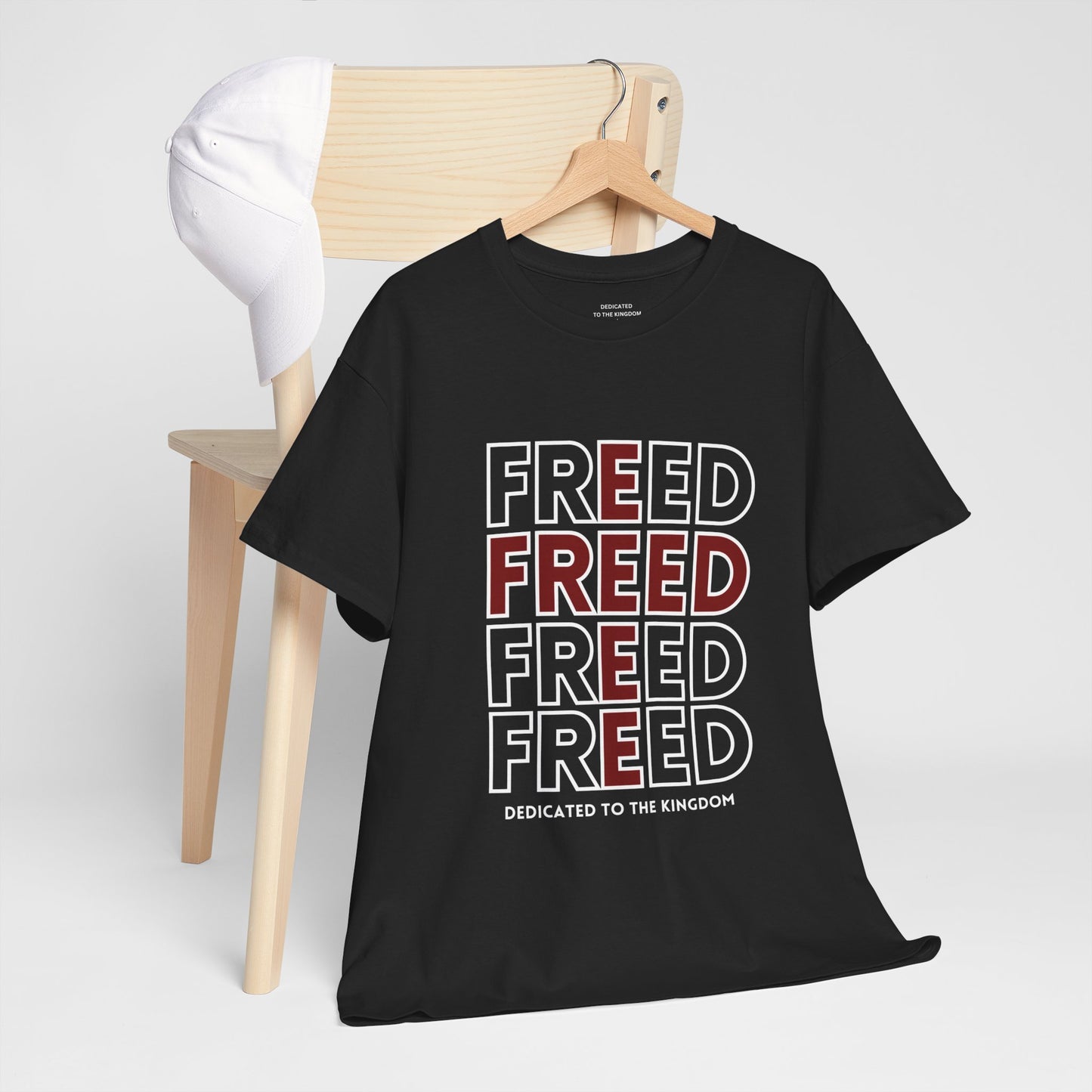 Freed Red Letter Cross Tee