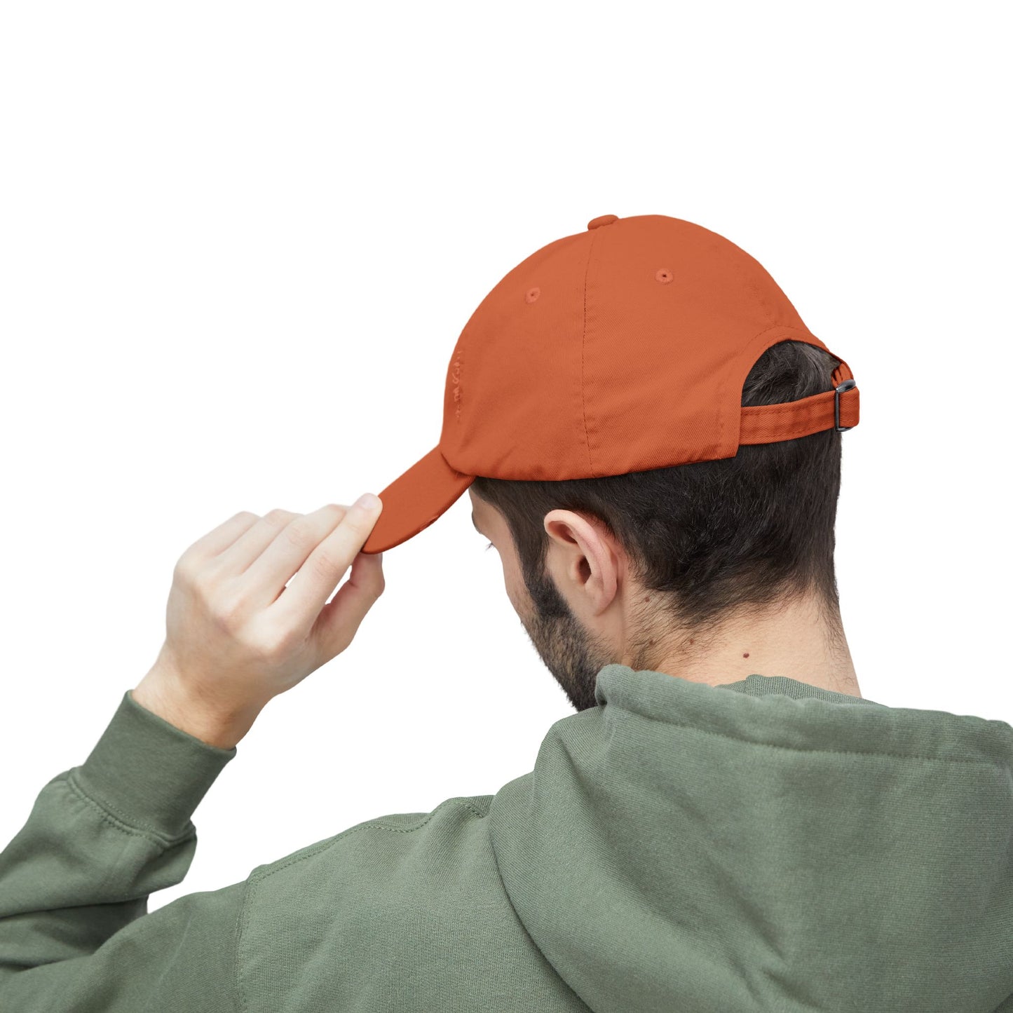 Burnt Orange Freed Distressed Hat