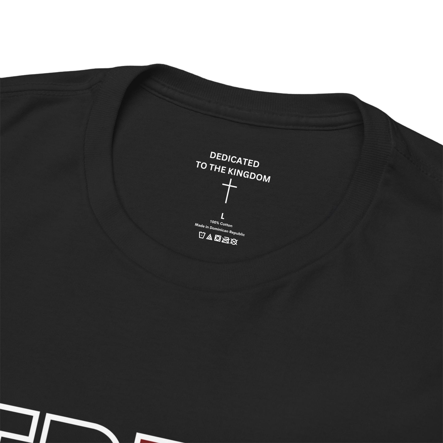 Freed Red Letter Cross Tee