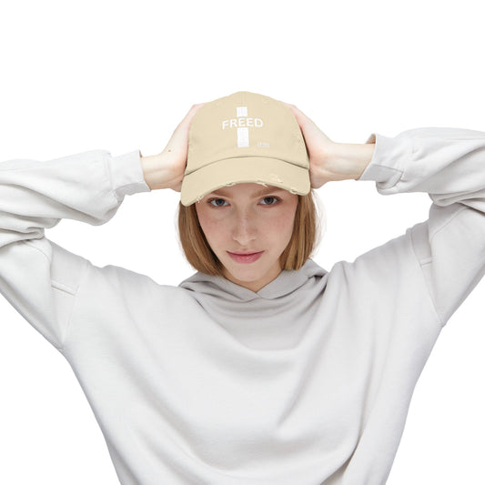 Stone Freed Distressed Hat